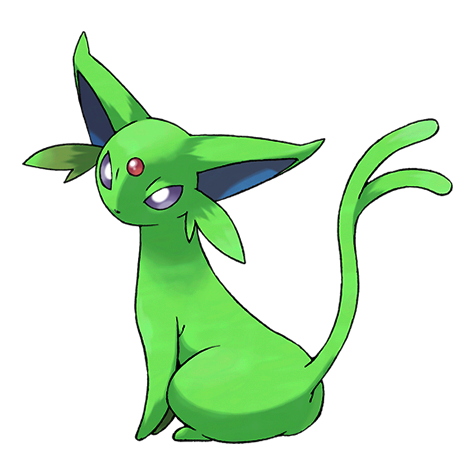 Espeon shiny artwork
