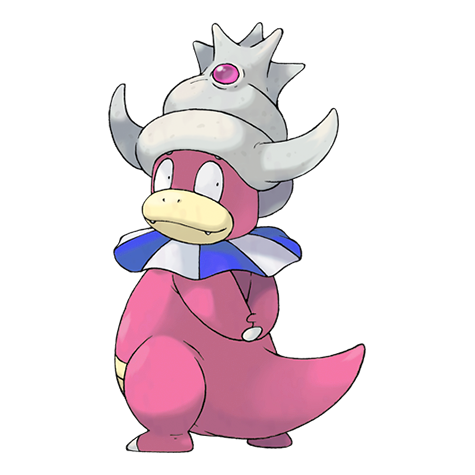 Slowking shiny artwork