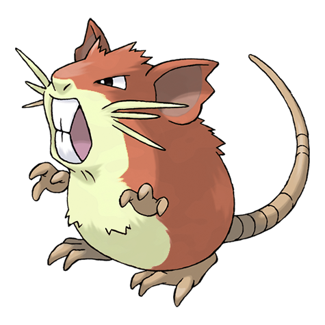 Raticate shiny artwork