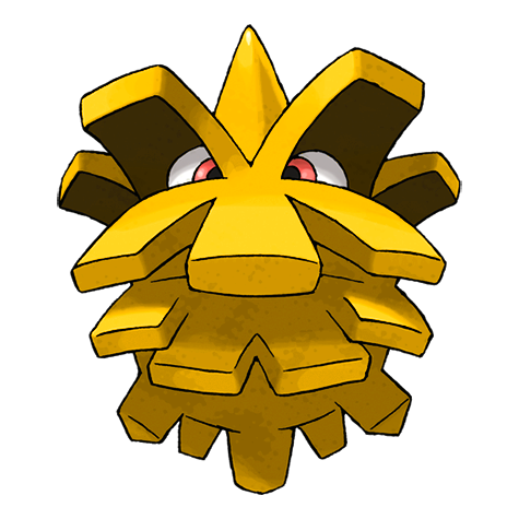 Pineco shiny artwork