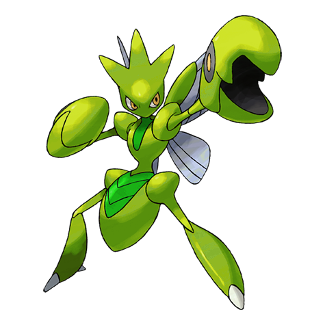 Scizor shiny artwork