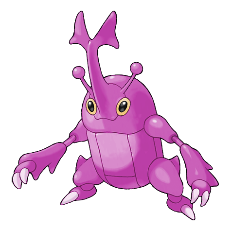 Heracross shiny artwork