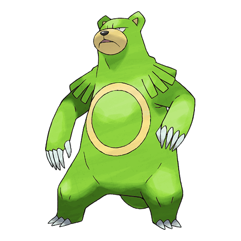 Ursaring shiny artwork