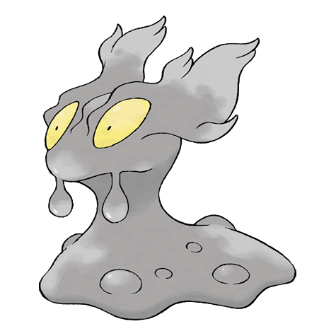 Slugma shiny artwork