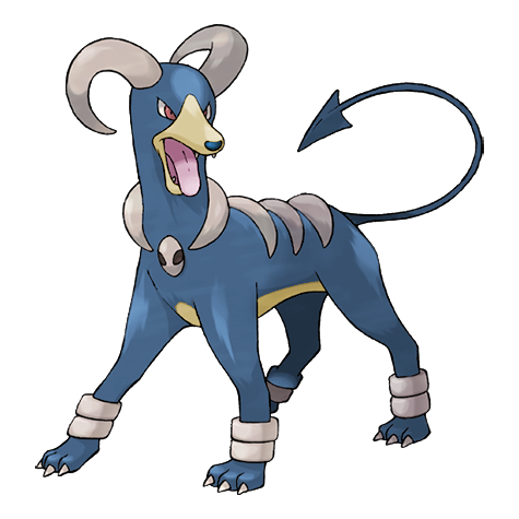 Houndoom shiny artwork