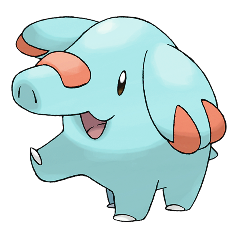 Phanpy shiny artwork