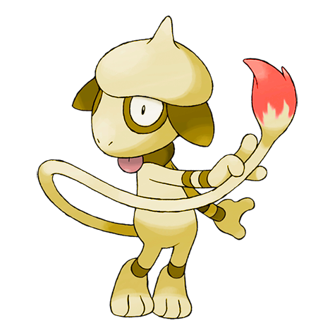 Smeargle shiny artwork