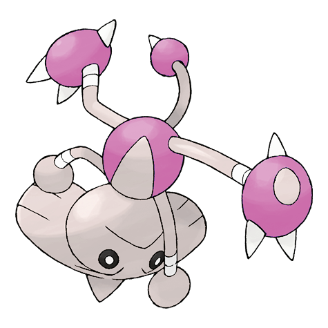 Hitmontop shiny artwork