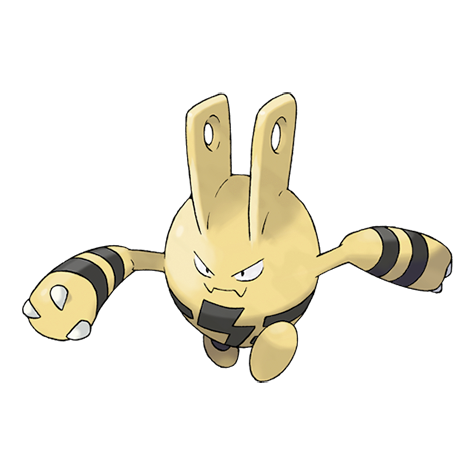 Elekid shiny artwork