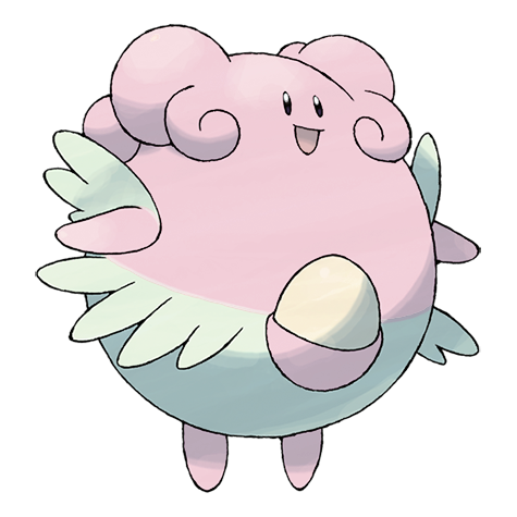 Blissey shiny artwork