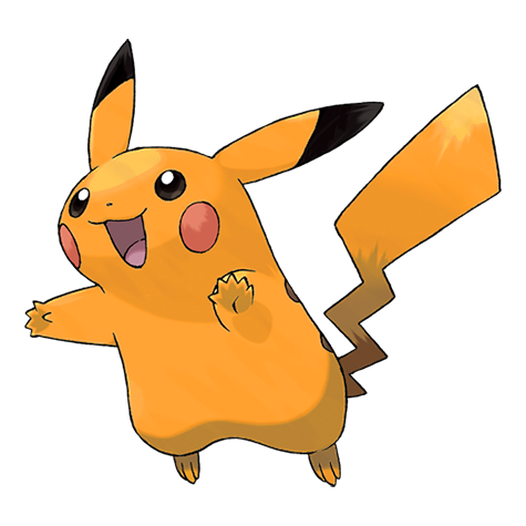 Pikachu shiny artwork