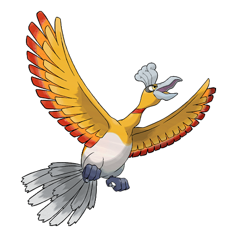 Ho-Oh shiny artwork