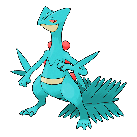 Sceptile shiny artwork