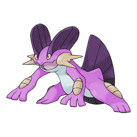 Swampert shiny artwork