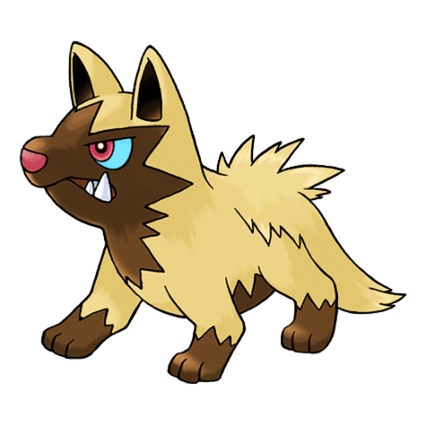Poochyena shiny artwork