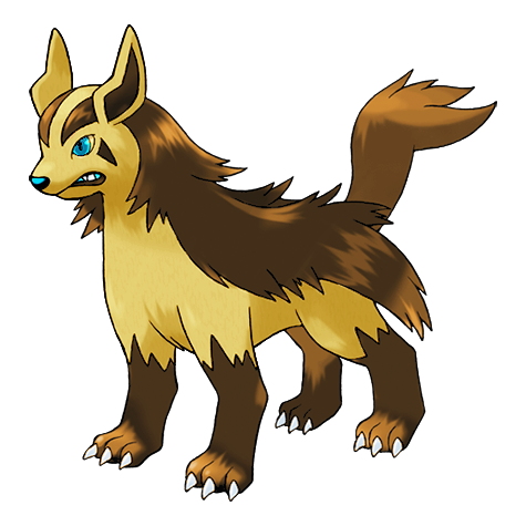 Mightyena shiny artwork
