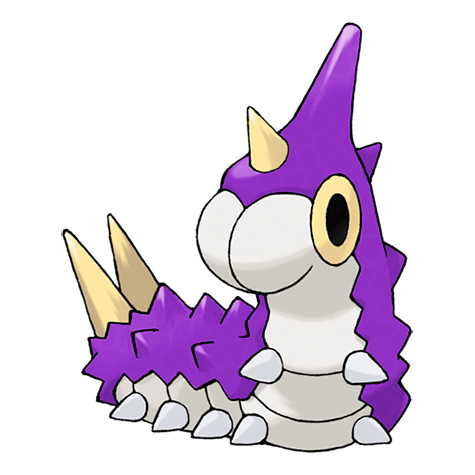Wurmple shiny artwork