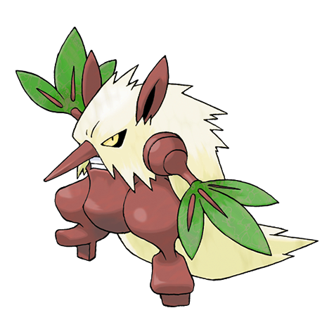 Shiftry shiny artwork