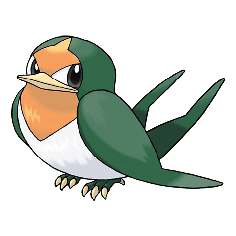 Taillow shiny artwork