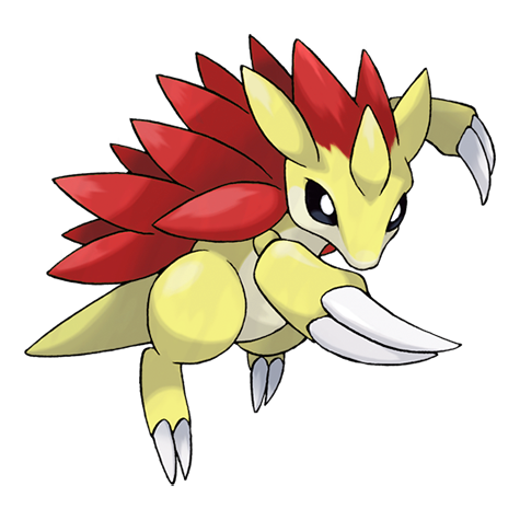 Sandslash shiny artwork