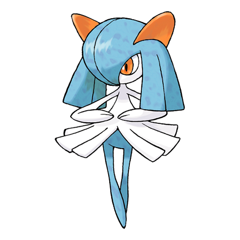 Kirlia shiny artwork