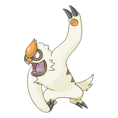 Vigoroth shiny artwork