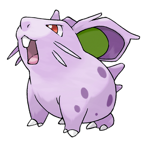 Nidoran♀ shiny artwork