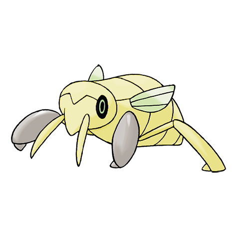 Nincada shiny artwork