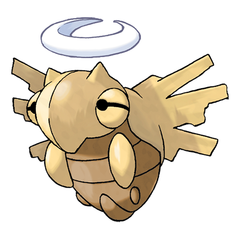 Shedinja shiny artwork