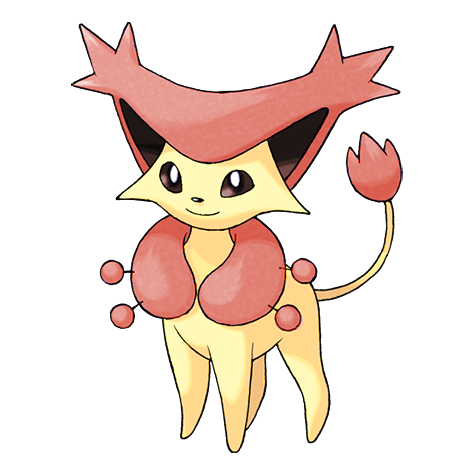 Delcatty shiny artwork