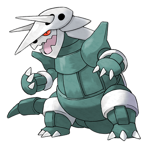 Aggron shiny artwork