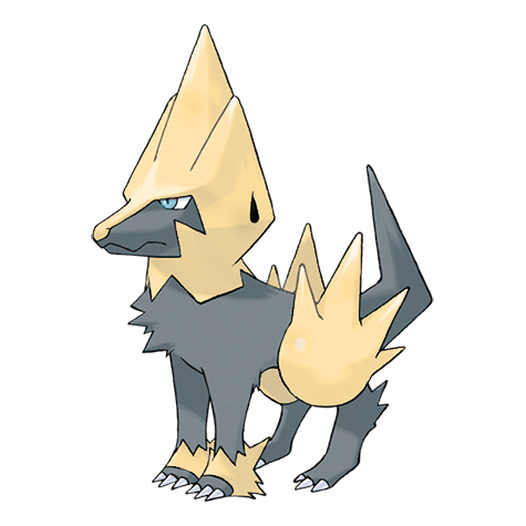 Manectric shiny artwork