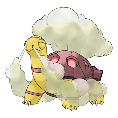 Torkoal shiny artwork