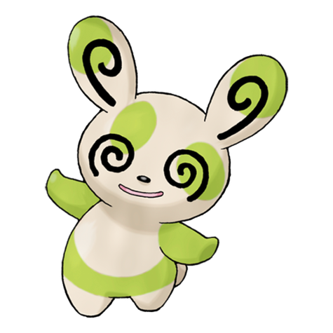 Spinda shiny artwork