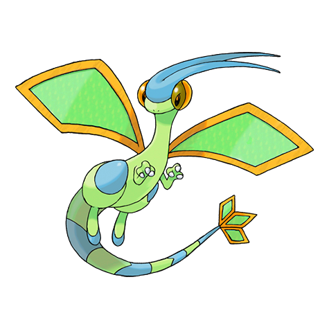 Flygon shiny artwork