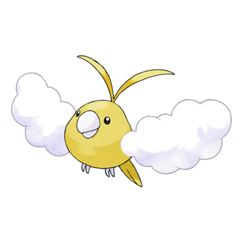 Swablu shiny artwork