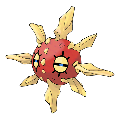 Solrock shiny artwork