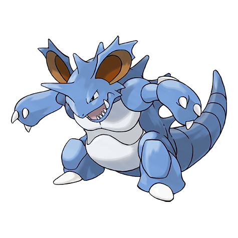 Nidoking shiny artwork