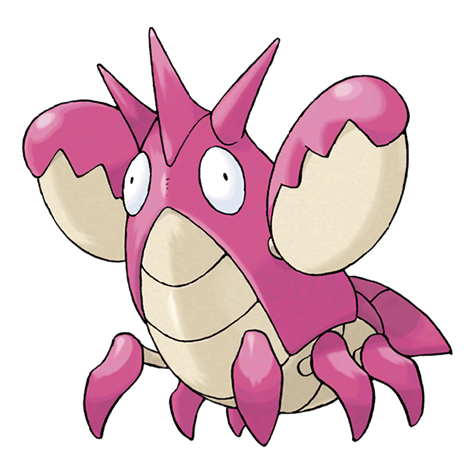 Corphish shiny artwork