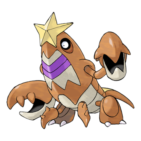 Crawdaunt shiny artwork