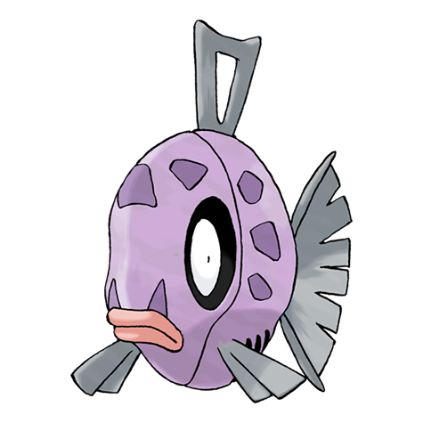 Feebas shiny artwork