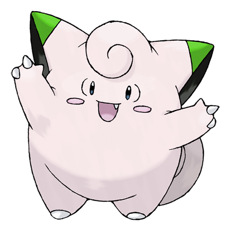 Clefairy shiny artwork