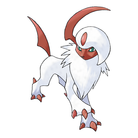 Absol shiny artwork