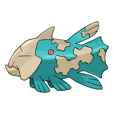 Relicanth shiny artwork
