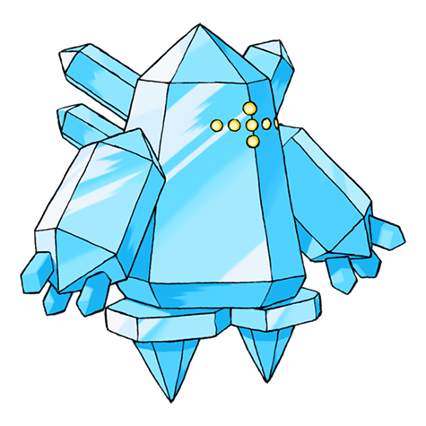 Regice shiny artwork