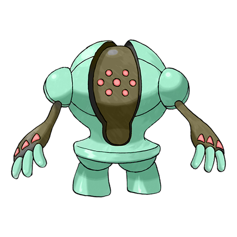 Registeel shiny artwork