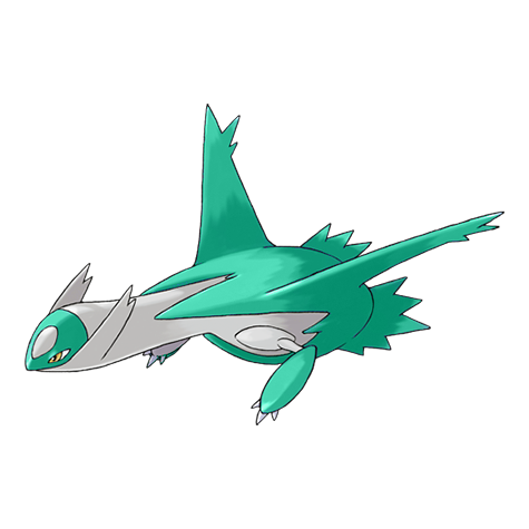 Latios shiny artwork