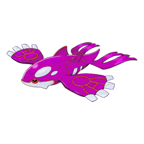 Kyogre shiny artwork