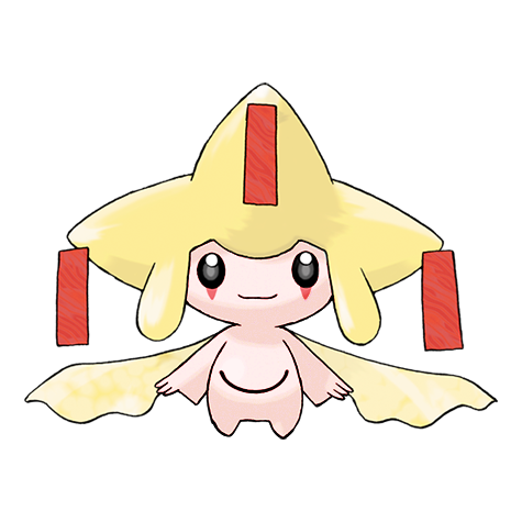 Jirachi shiny artwork