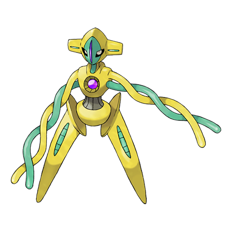 Deoxys shiny artwork